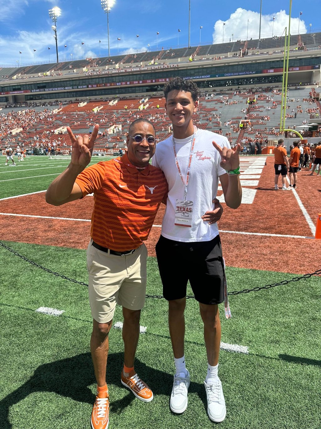 2026 prospect Billy White III discusses Texas&nbsp;visit
